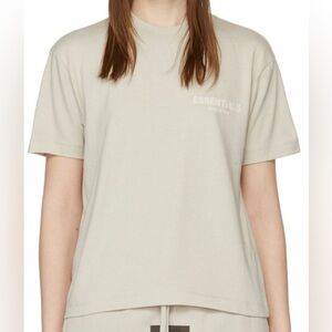 ❌SOLD ON DEPOP❌NWT Fear of God Essentials T-shirt in Wheat